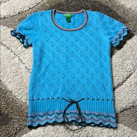 Tibi boho chic tie wool sweater - Picture 1 of 3